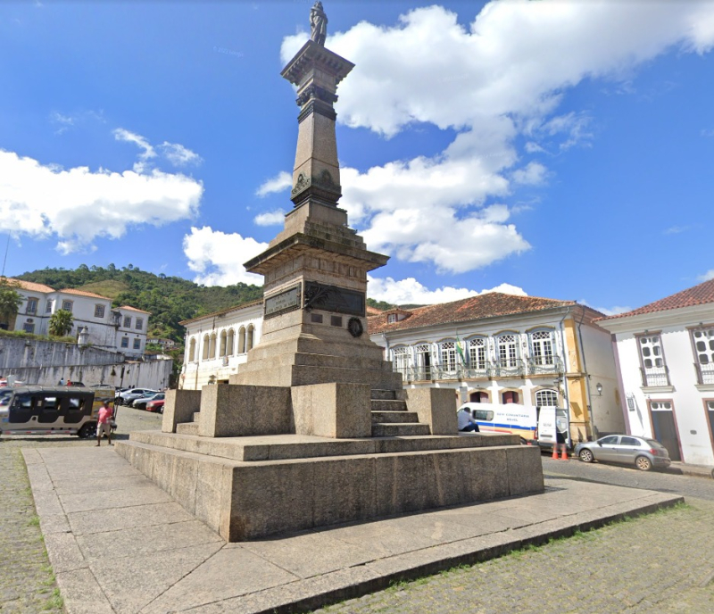 Ponto de Táxi da Praça Tiradentes Ouro Preto MG